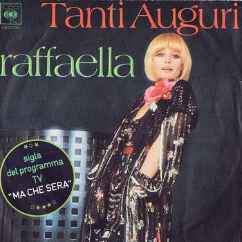 raffaella carrà tanti auguri 45 giri